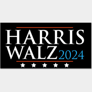 Harris Walz 2024 Posters and Art