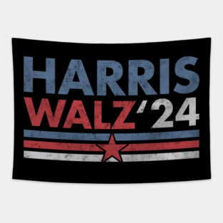 Kamala Harris Walz 2024 Vice President VP Harris 2024 Retro Tapestry