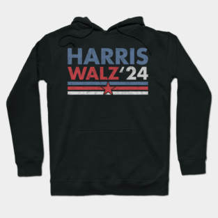 Kamala Harris Walz 2024 Vice President VP Harris 2024 Retro Hoodie