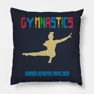 Summer Olympics Paris 2024 Pillow