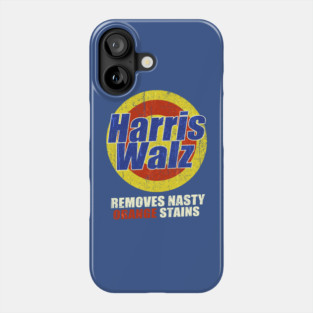 Harris Walz removes Nasty orange stains Phone Case