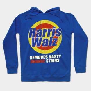 Harris Walz removes Nasty orange stains Hoodie