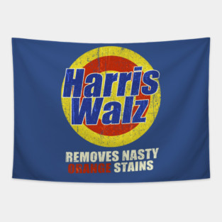 Harris Walz removes Nasty orange stains Tapestry