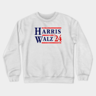 Kamala Harris Tim Walz 2024 Crewneck Sweatshirt