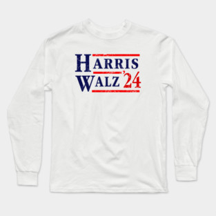Kamala Harris Tim Walz 2024 Long Sleeve T-Shirt