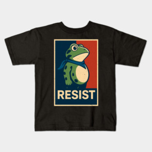 resist-frog Kids T-Shirt