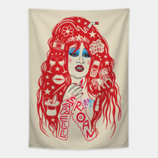 Good Luck Babe! Tapestry