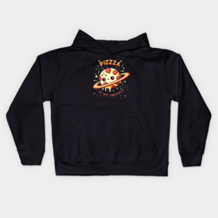Pizza is my Universe, Funny Pizza Lover Kids Hoodie