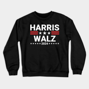 Harris Walz - Harris Walz 2024 Crewneck Sweatshirt