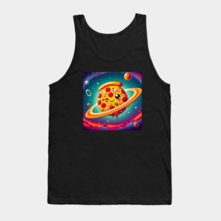 Pizza is my Universe, Funny Pizza Lover Tank Top