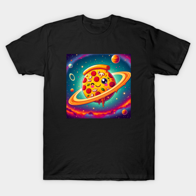 Pizza is my Universe, Funny Pizza Lover T-Shirt by logiamerch