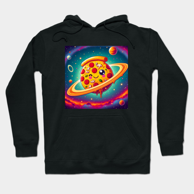 Pizza is my Universe, Funny Pizza Lover Hoodie by logiamerch