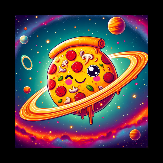 Pizza is my Universe, Funny Pizza Lover by logiamerch