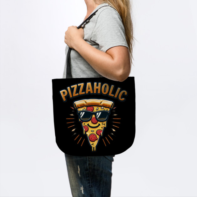 Pizza-Holic, Funny Pizza Lover by logiamerch