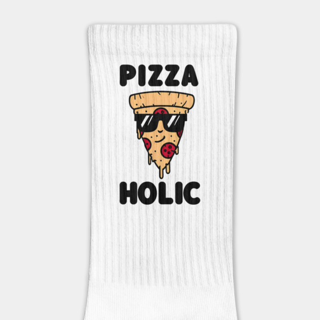 Pizza-Holic, Funny Pizza Lover by logiamerch