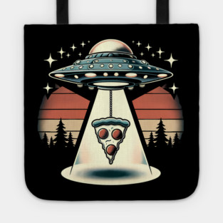 Funny Pizza Ufo, Pizza Lover Tote