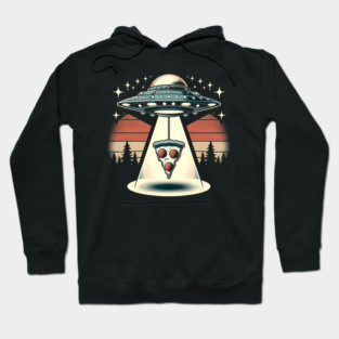 Funny Pizza Ufo, Pizza Lover Hoodie