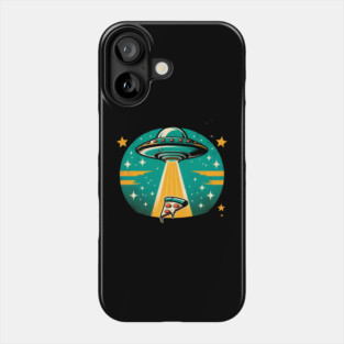 Funny Pizza Ufo, Pizza Lover Phone Case