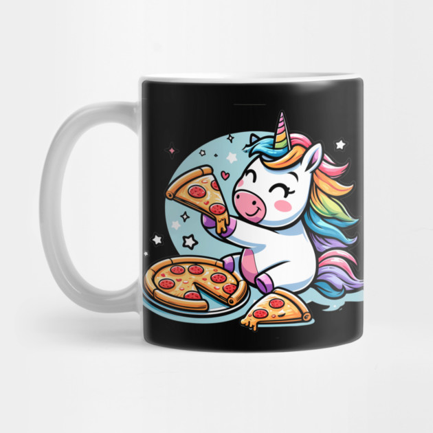 Pizza Unicorn Lover, Love Eating Pizza by logiamerch