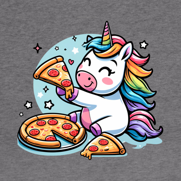 Pizza Unicorn Lover, Love Eating Pizza by logiamerch