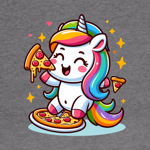 Pizza Unicorn Lover, Love Eating Pizza by logiamerch