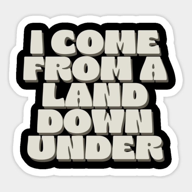 Down Under Magnet by Timeless Chaos