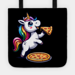 Pizza Unicorn Lover, Love Eating Pizza Tote