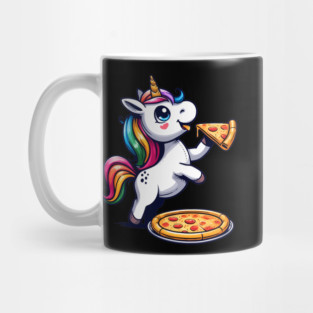 Pizza Unicorn Lover, Love Eating Pizza Mug