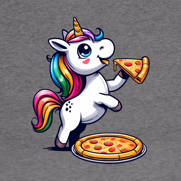 Pizza Unicorn Lover, Love Eating Pizza by logiamerch
