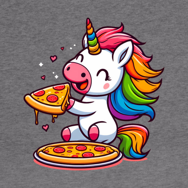 Pizza Unicorn Lover, Love Eating Pizza by logiamerch