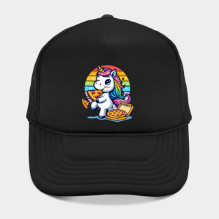 Pizza Unicorn Lover, Love Eating Pizza Hat