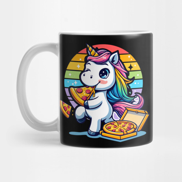 Pizza Unicorn Lover, Love Eating Pizza by logiamerch
