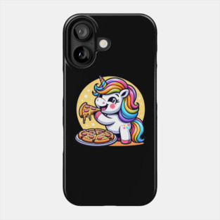Pizza Unicorn Lover, Love Eating Pizza Phone Case