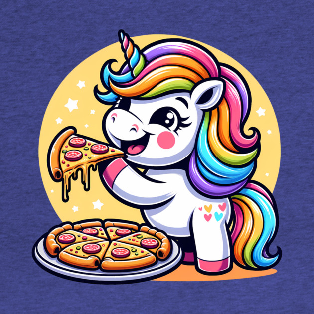 Pizza Unicorn Lover, Love Eating Pizza by logiamerch