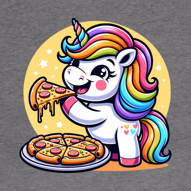 Pizza Unicorn Lover, Love Eating Pizza by logiamerch