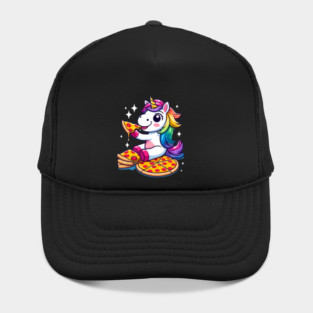 Pizza Unicorn Lover, Love Eating Pizza Hat