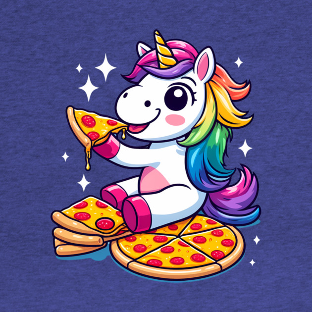 Pizza Unicorn Lover, Love Eating Pizza by logiamerch