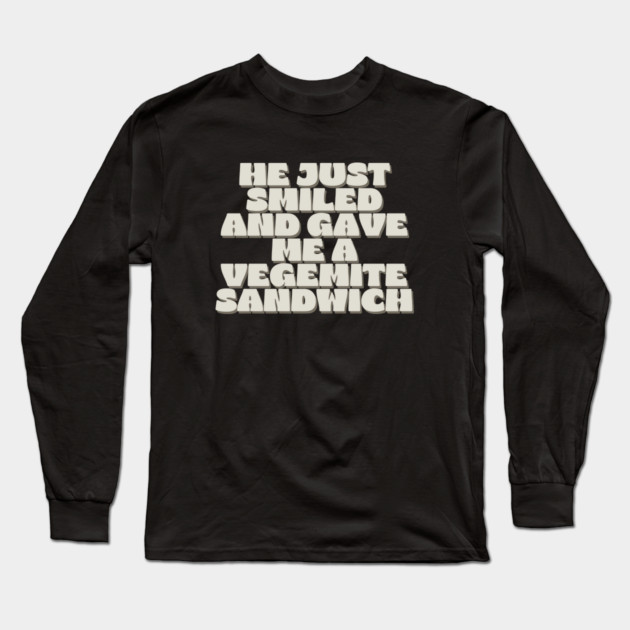 Down Under Sandwich Long Sleeve T-Shirt by Timeless Chaos