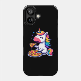 Pizza Unicorn Lover, Love Eating Pizza Phone Case