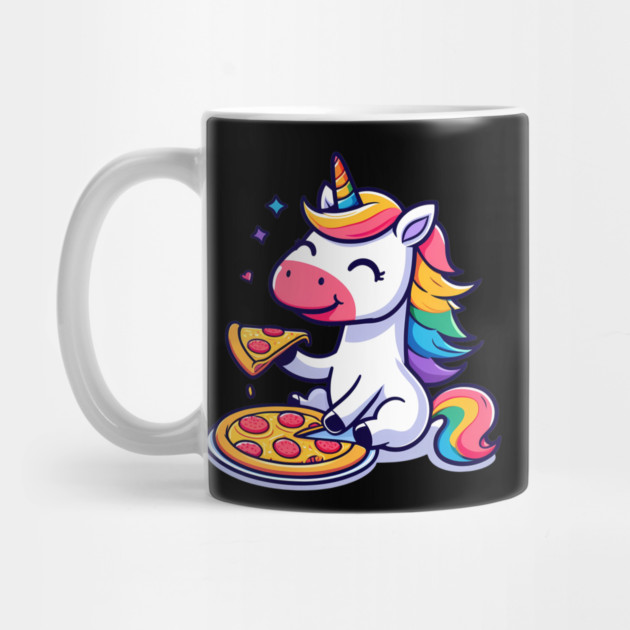 Pizza Unicorn Lover, Love Eating Pizza by logiamerch