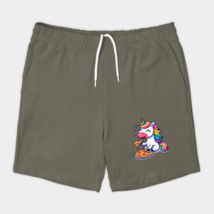 Pizza Unicorn Lover, Love Eating Pizza Shorts