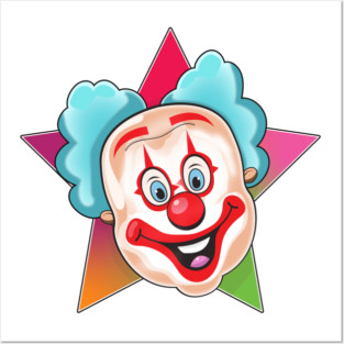 Clown Posters and Art