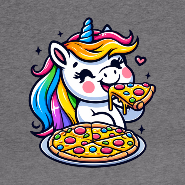 Pizza Unicorn Lover, Love Eating Pizza by logiamerch