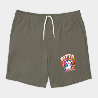 Pizza Unicorn Lover, Love Eating Pizza Shorts