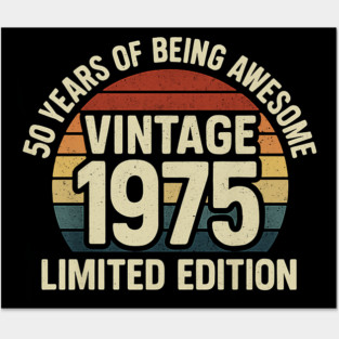 50th-birthday Posters and Art