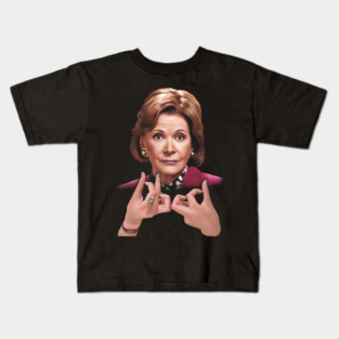 Lucille Bluth BLOOD Kids T-Shirt