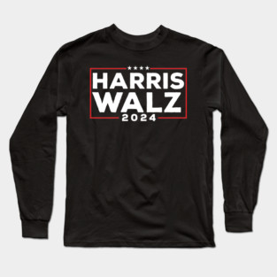 Harris-Walz-2024 Long Sleeve T-Shirt