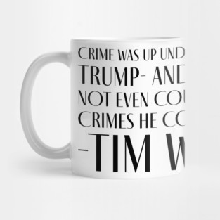 Tim Walz Art Deco Quote Mug