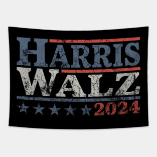 Harris-Walz-2024 Tapestry