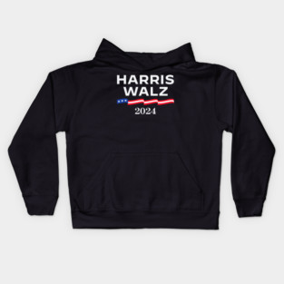 Harris-Walz-2024 Kids Hoodie